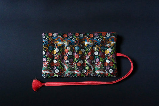 Kimono Pen Roll (7‑Slot) – Phoenix