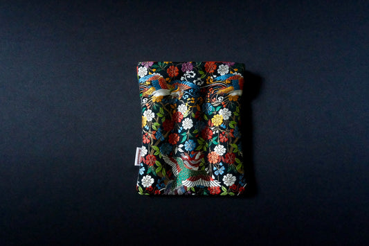 Kimono Pen Sleeve (3‑Slot) - Phoenix