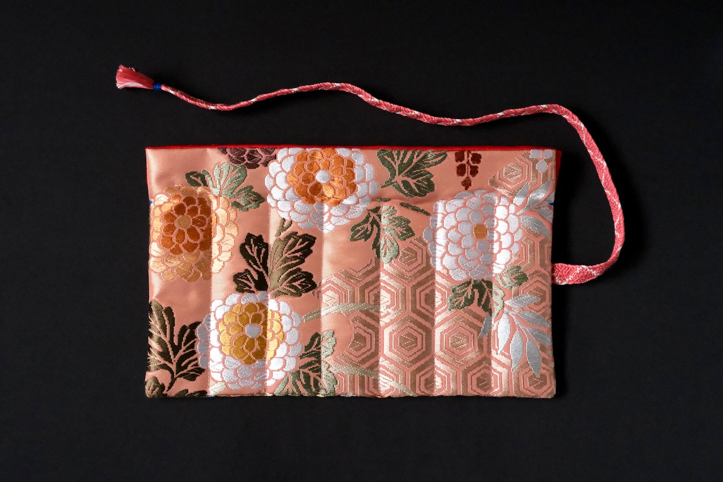 Kimono Pen Roll (7‑Slot) – Birds