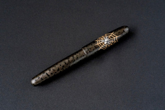 Metallic Charcoal Kara-nuri with Spider Roll Stopper