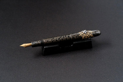 Metallic Charcoal Kara-nuri with Spider Roll Stopper