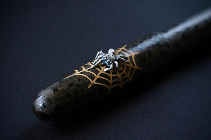 Metallic Charcoal Kara-nuri with Spider Roll Stopper