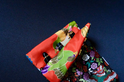 Kimono Pen Sleeve (3‑Slot) - Phoenix