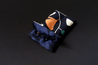 Kimono Pen Sleeve (2‑Slot) - Ginkgo leaves