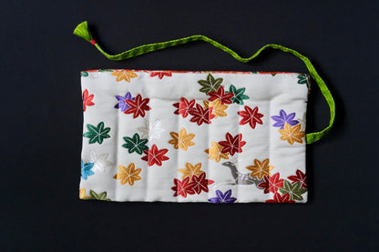 Kimono Pen Roll (7-Slot) – Deer and Maple Leaves