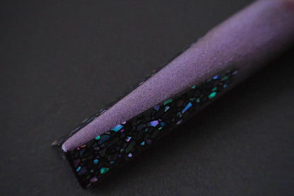 Muted Purple Ishime-nuri with Raden – Newton Pens Prospector Large