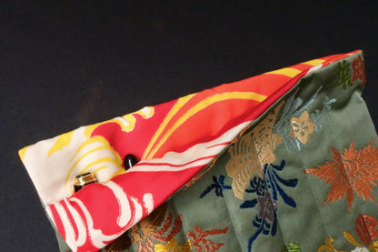 Kimono Pen Roll (7‑Slot) – Shells