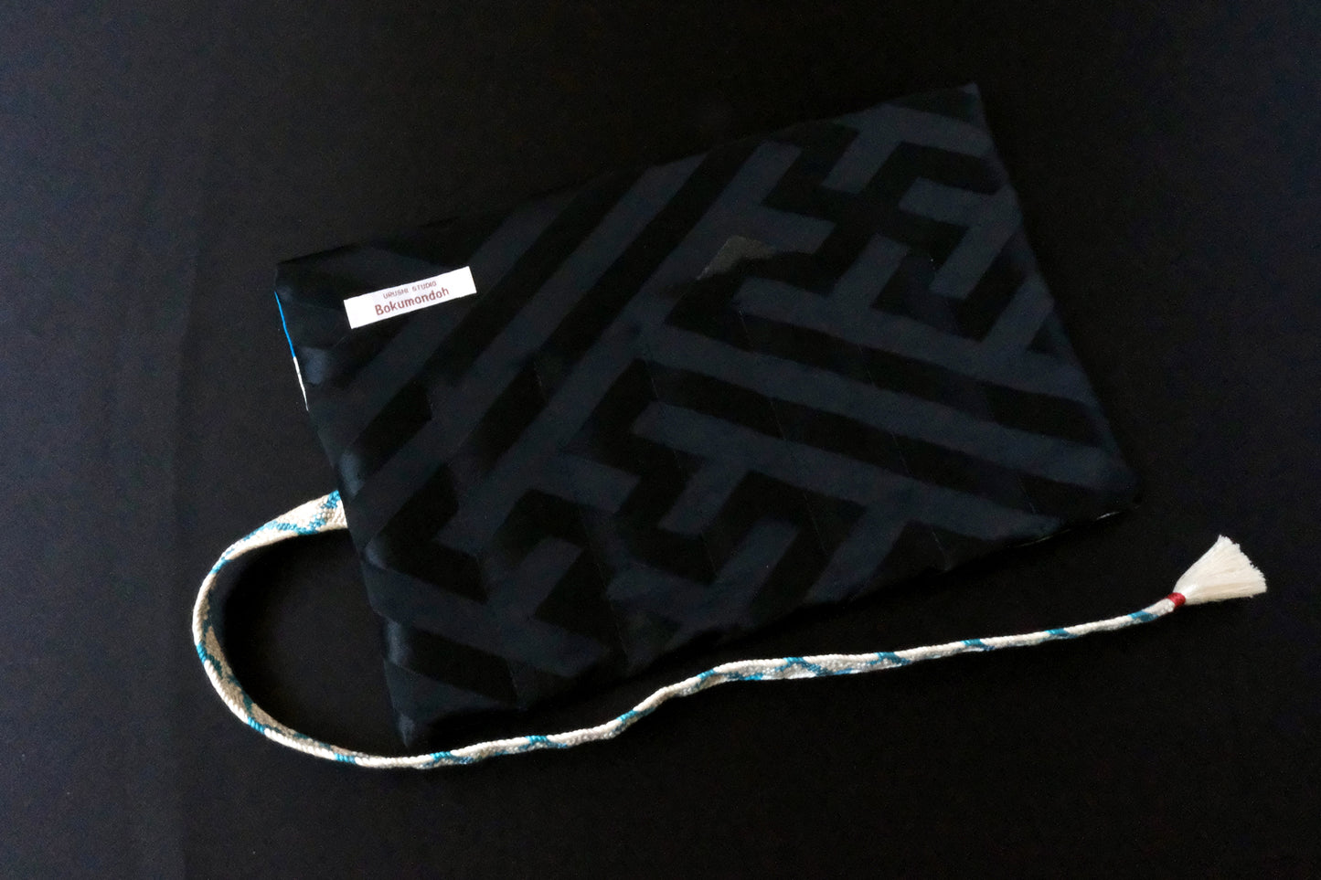 Kimono Pen Roll with Flap (7‑Slot) – Ascending Koi