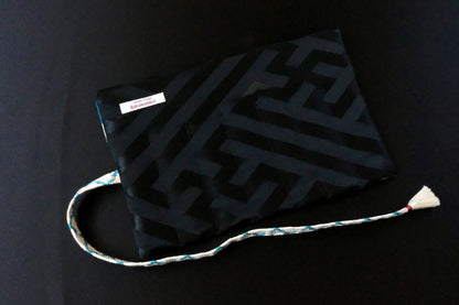 Kimono Pen Roll with Flap (7‑Slot) – Ascending Koi